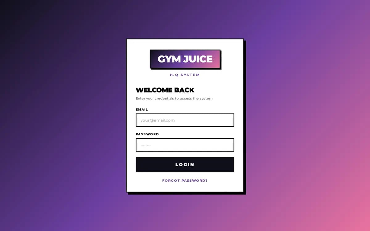 Gym Juice HQ