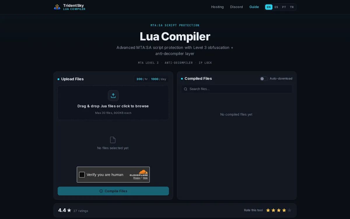 Lua Compiler for MTA:SA